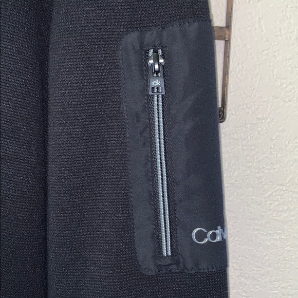 Calvin Klein Sweater Fleece Jacket Size L - Picture 6 of 11